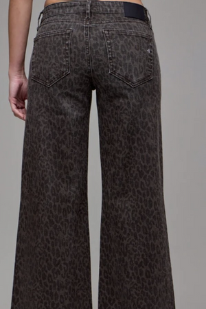 Happi brown cheetah stretch Trowser