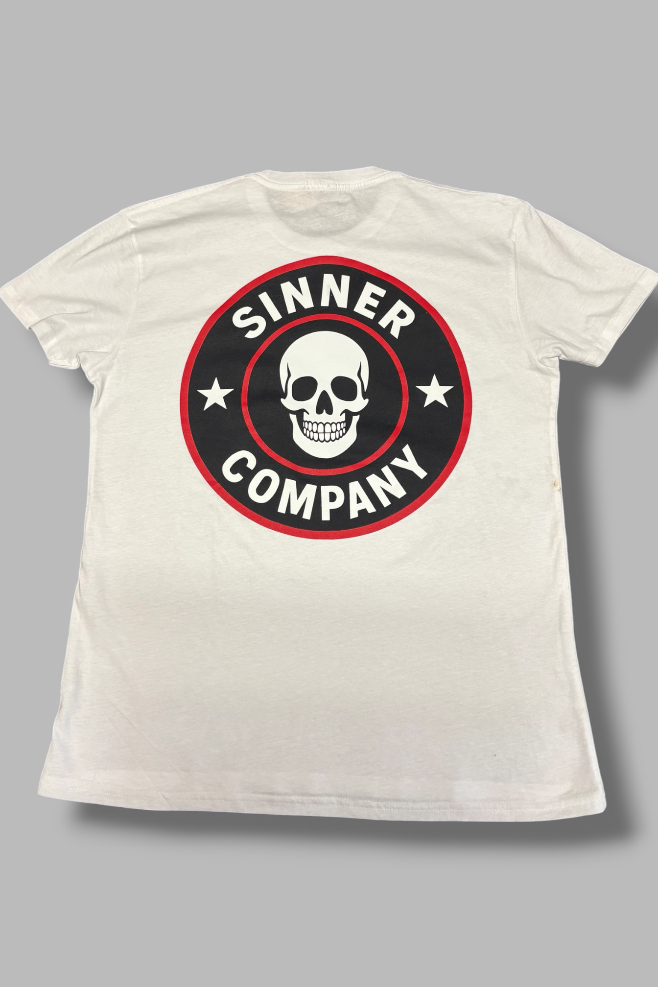 Sinner Company White T-Shirt