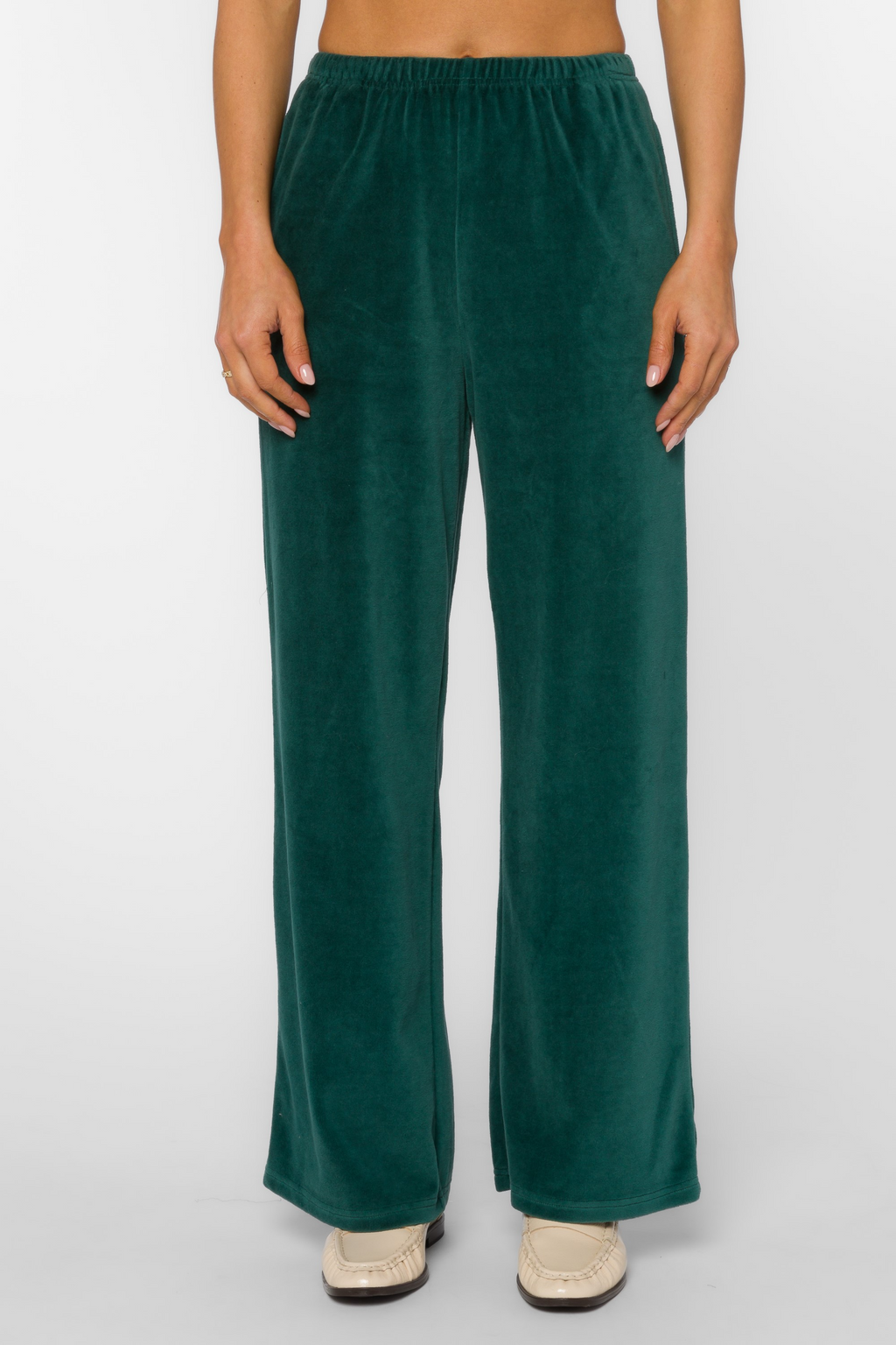 Laurenlin Velour Track Pants