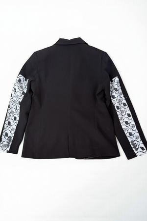 Newpaper Color Block Blazer