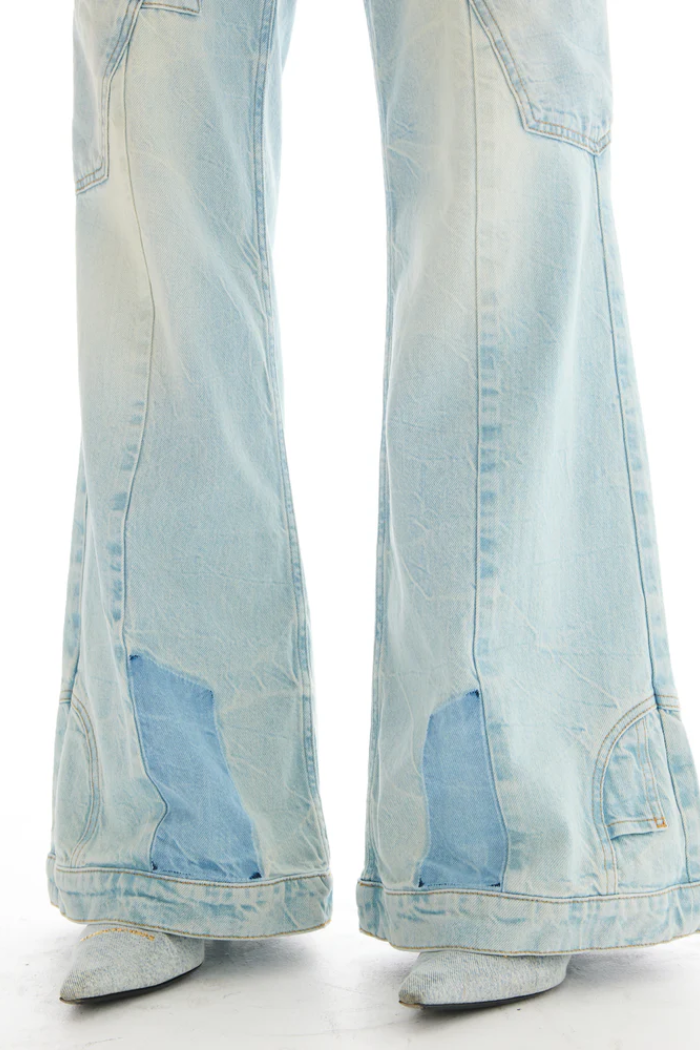 The Tales Reworked Denim Flares