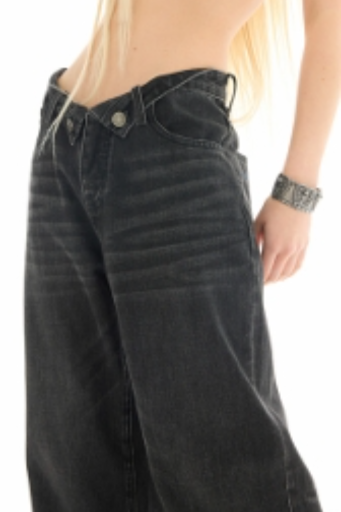 Rolled Waist Jean