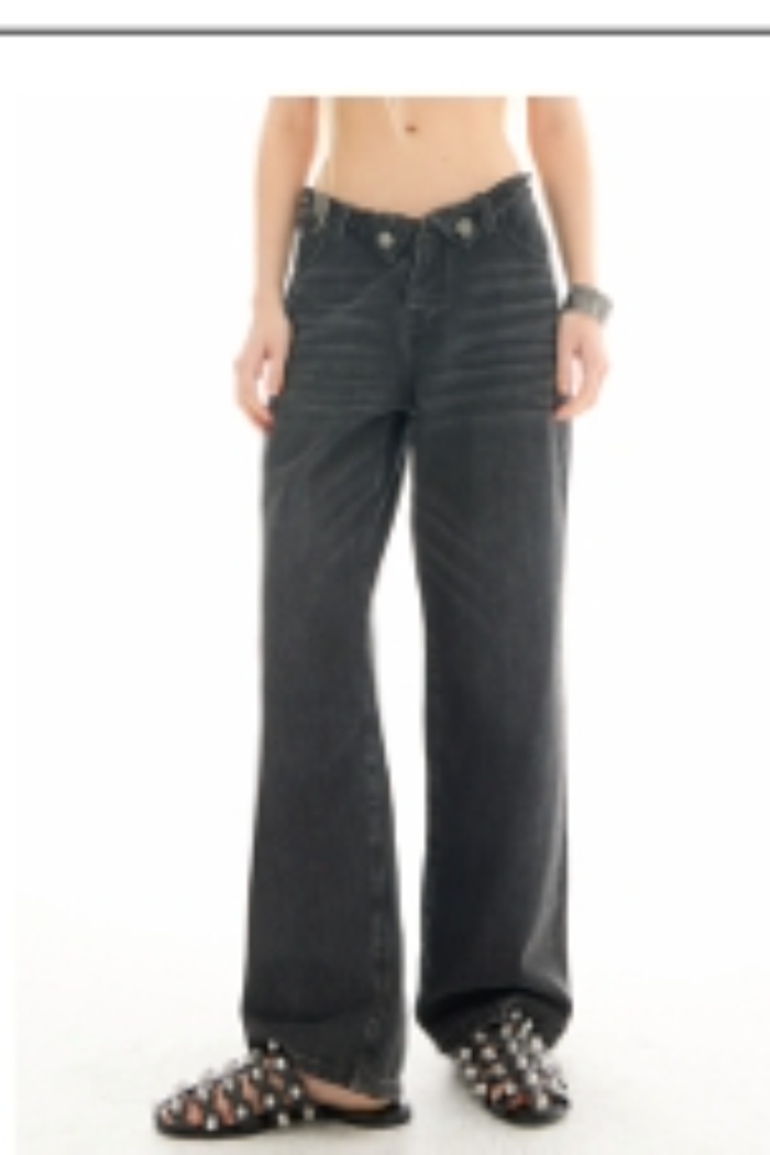 Rolled Waist Jean