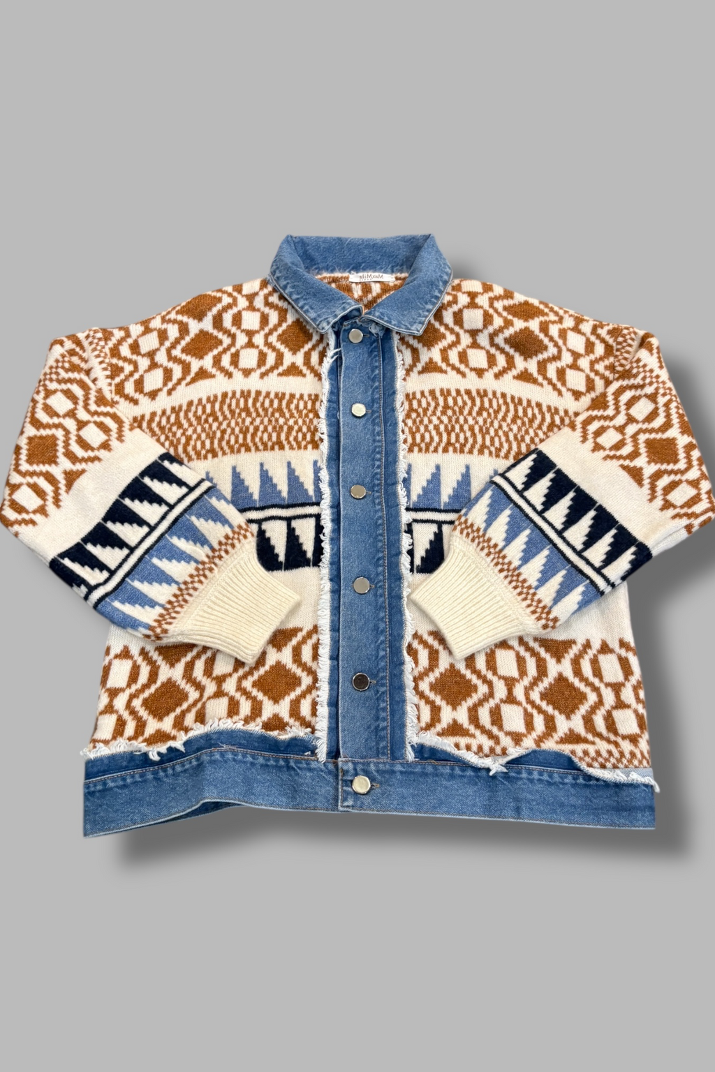 DRUE Denim and Sweater Jacket