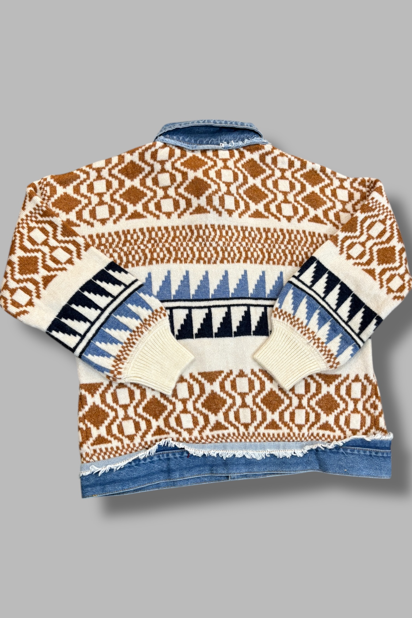 DRUE Denim and Sweater Jacket