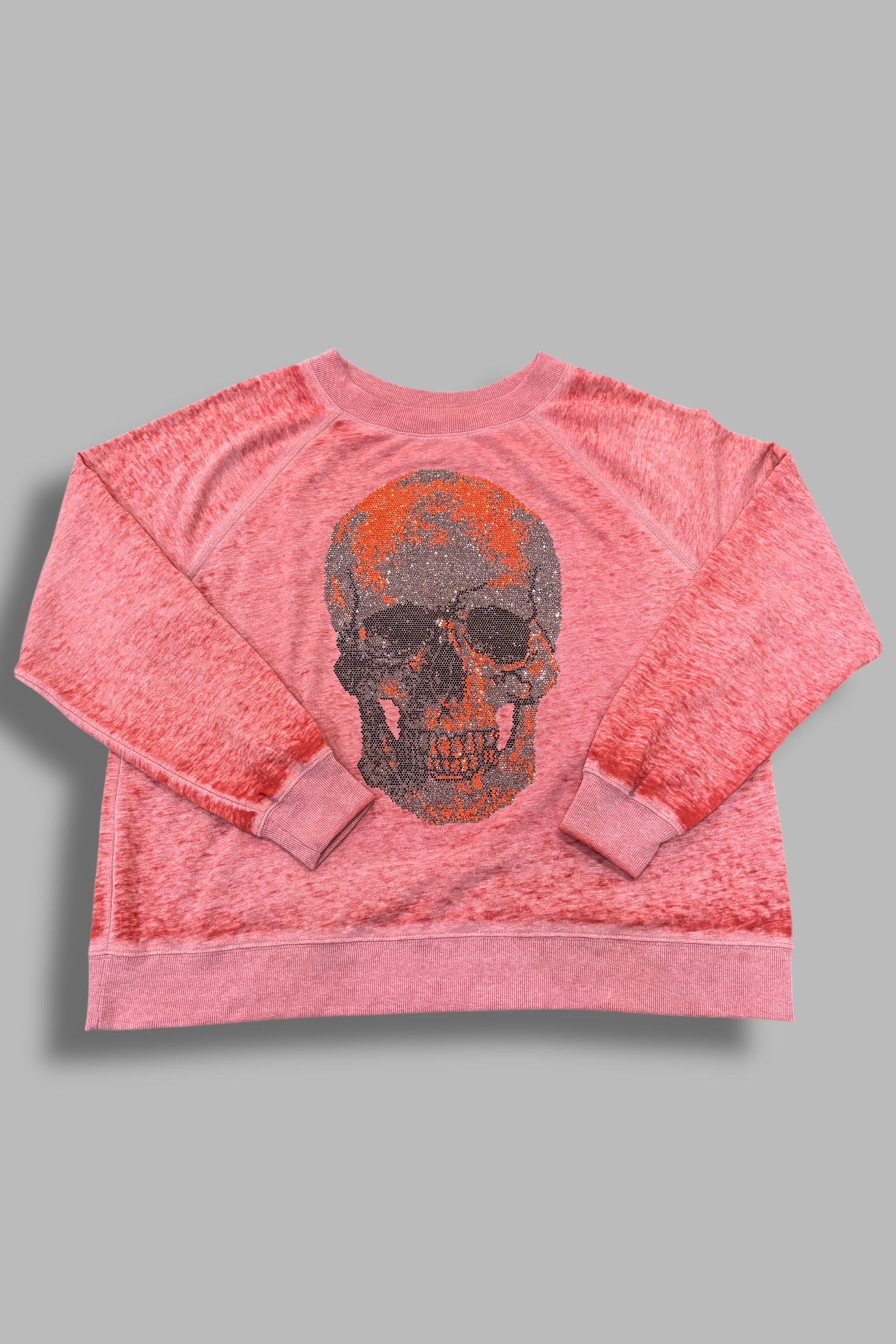 Bedazzled Skull Crewneck