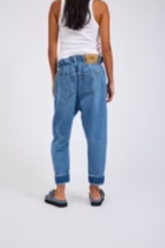 Outcasts Low Waist Drop Crotch Harem Denim Jeans
