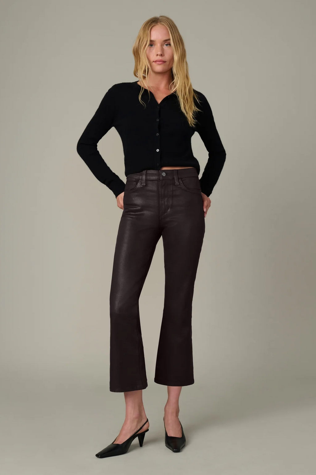 THE CALLIE HIGH RISE CROPPED BOOTCUT
