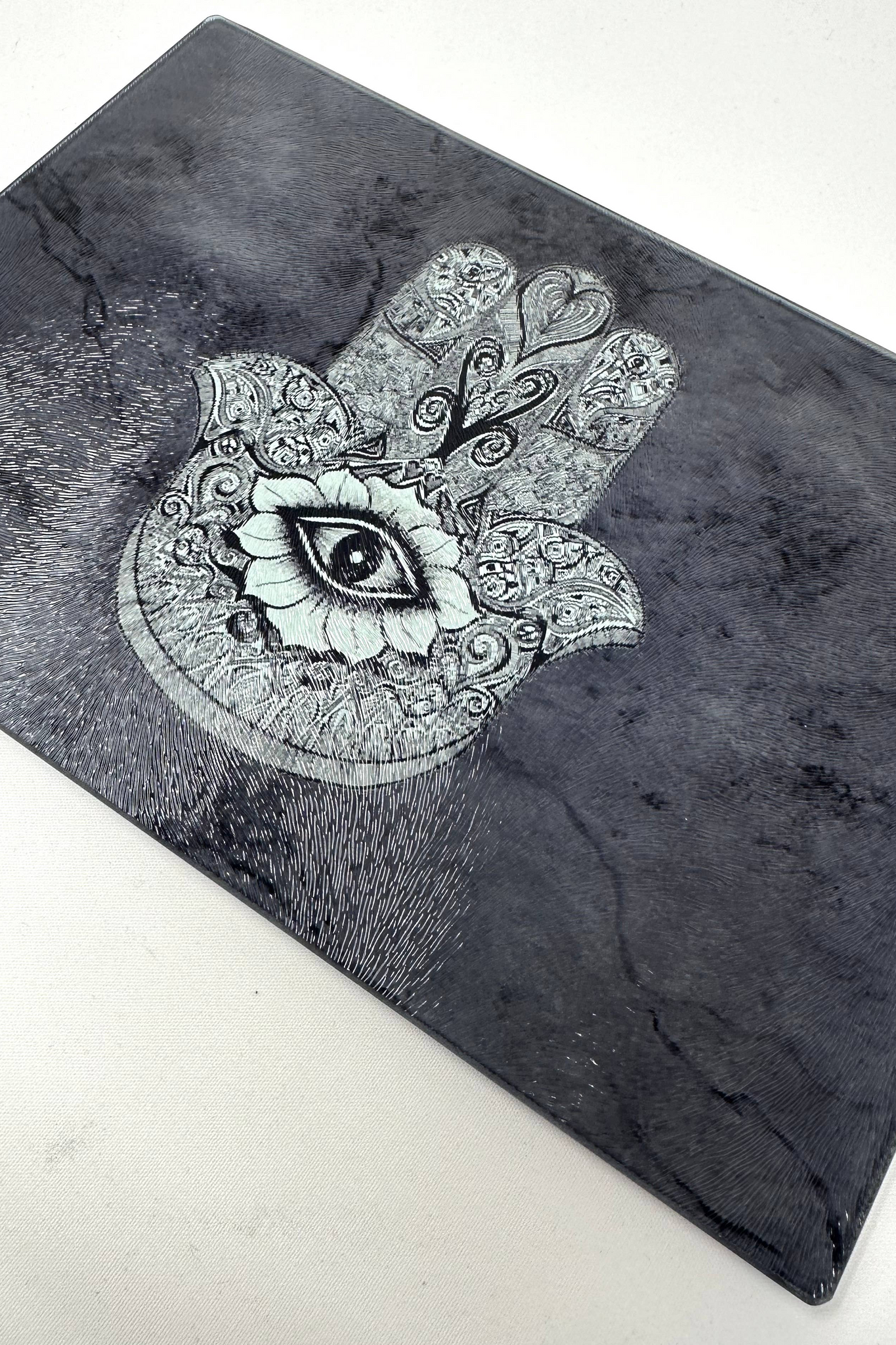 Hamsa Good Luck Cutting Board