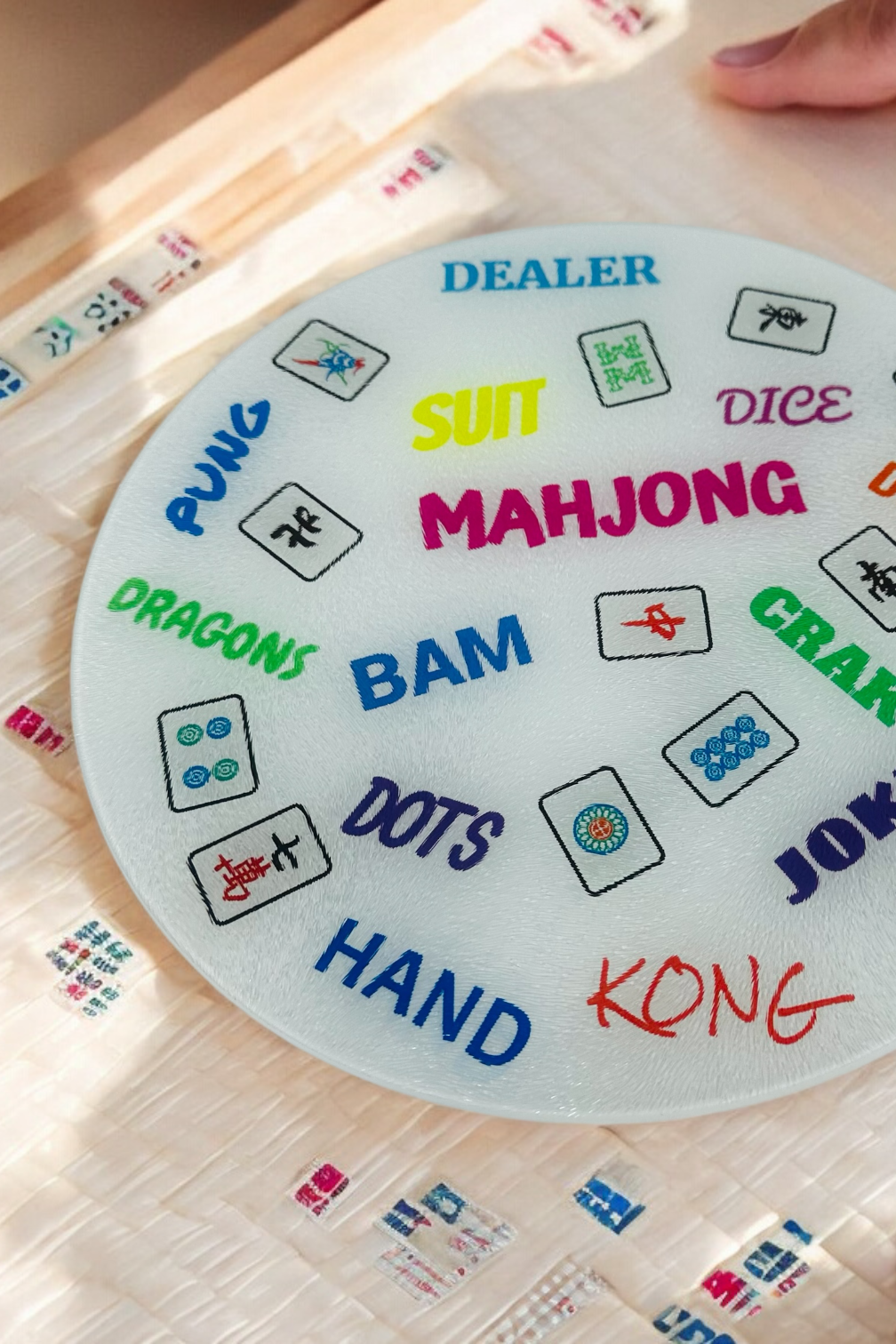 Mahjong Lover Cutting Board