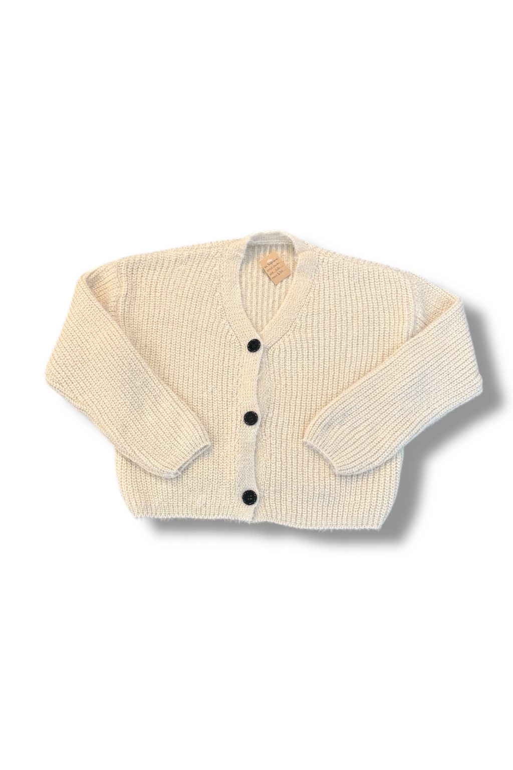 Loose Fit Fuzzy Cardigan