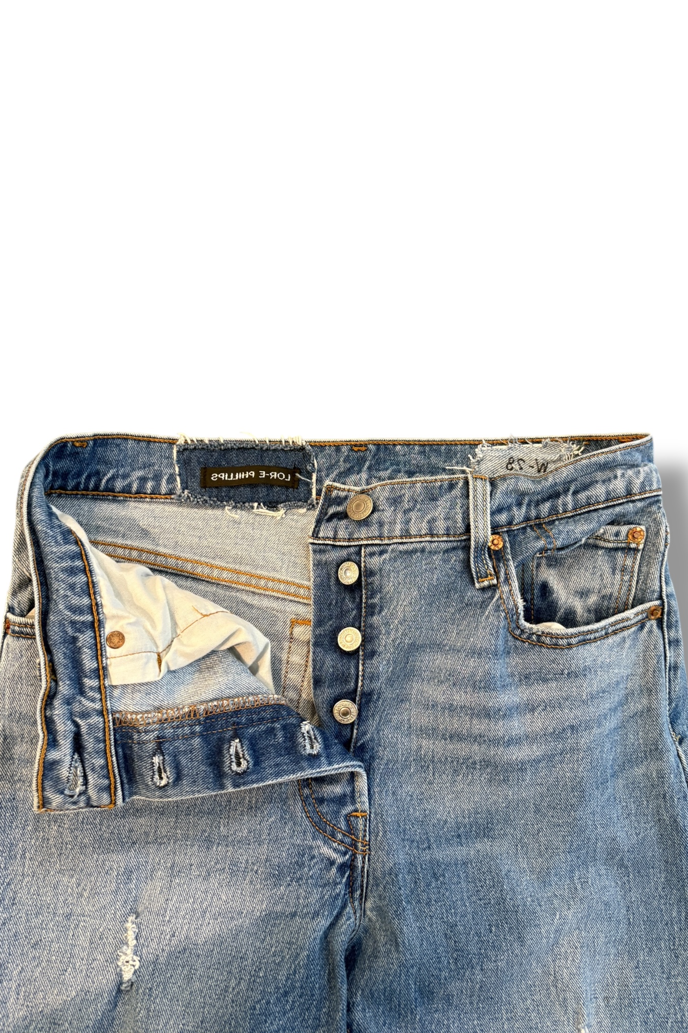 Custom Reworked Flare Levi’s W-28