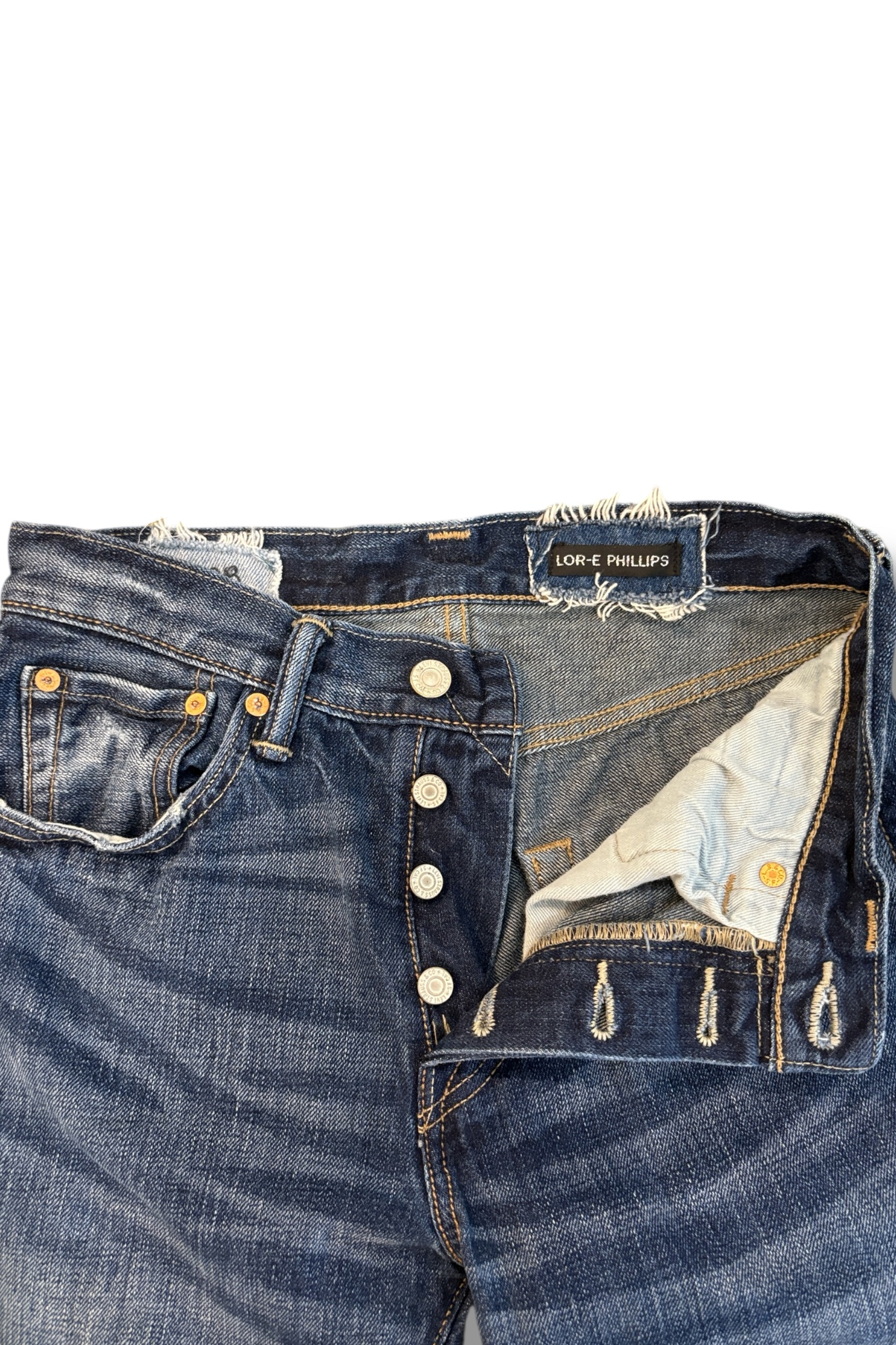 Custom Reworked Flare Levi’s W-28