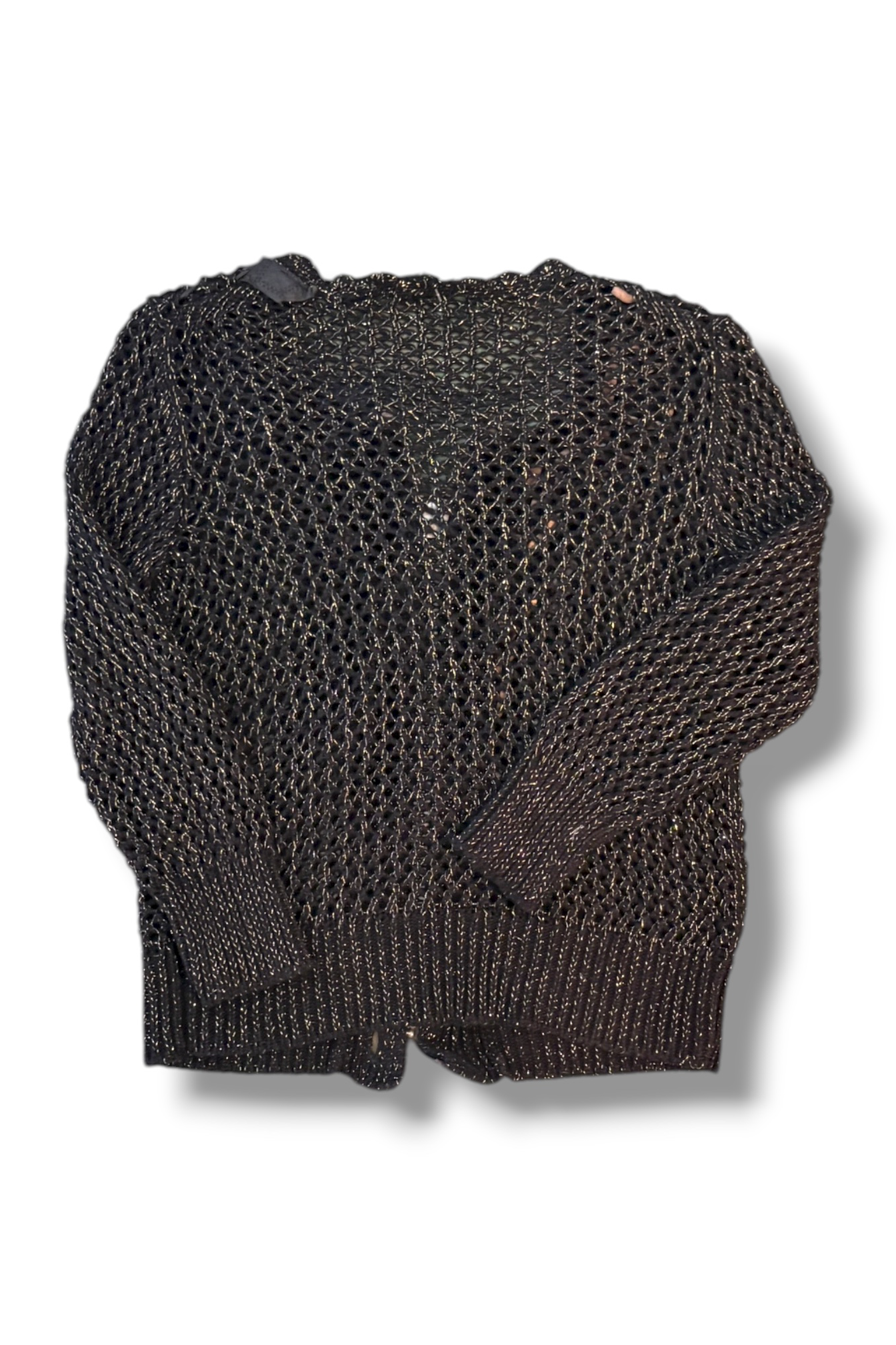 Custom Braided Zip-Up Cardigan