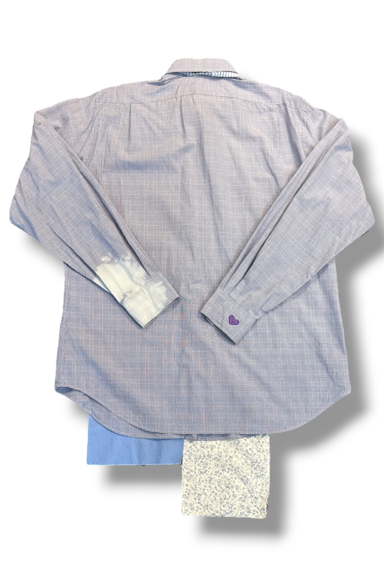 Custom Bow and Patchwork Button-Up