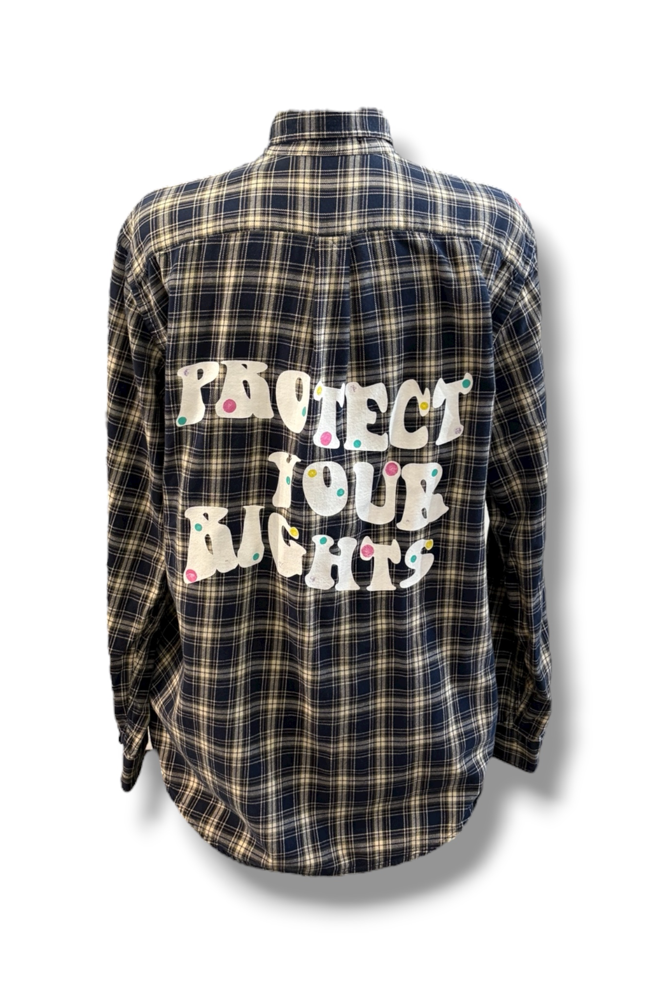 Custom Protect Your Rights Flannel