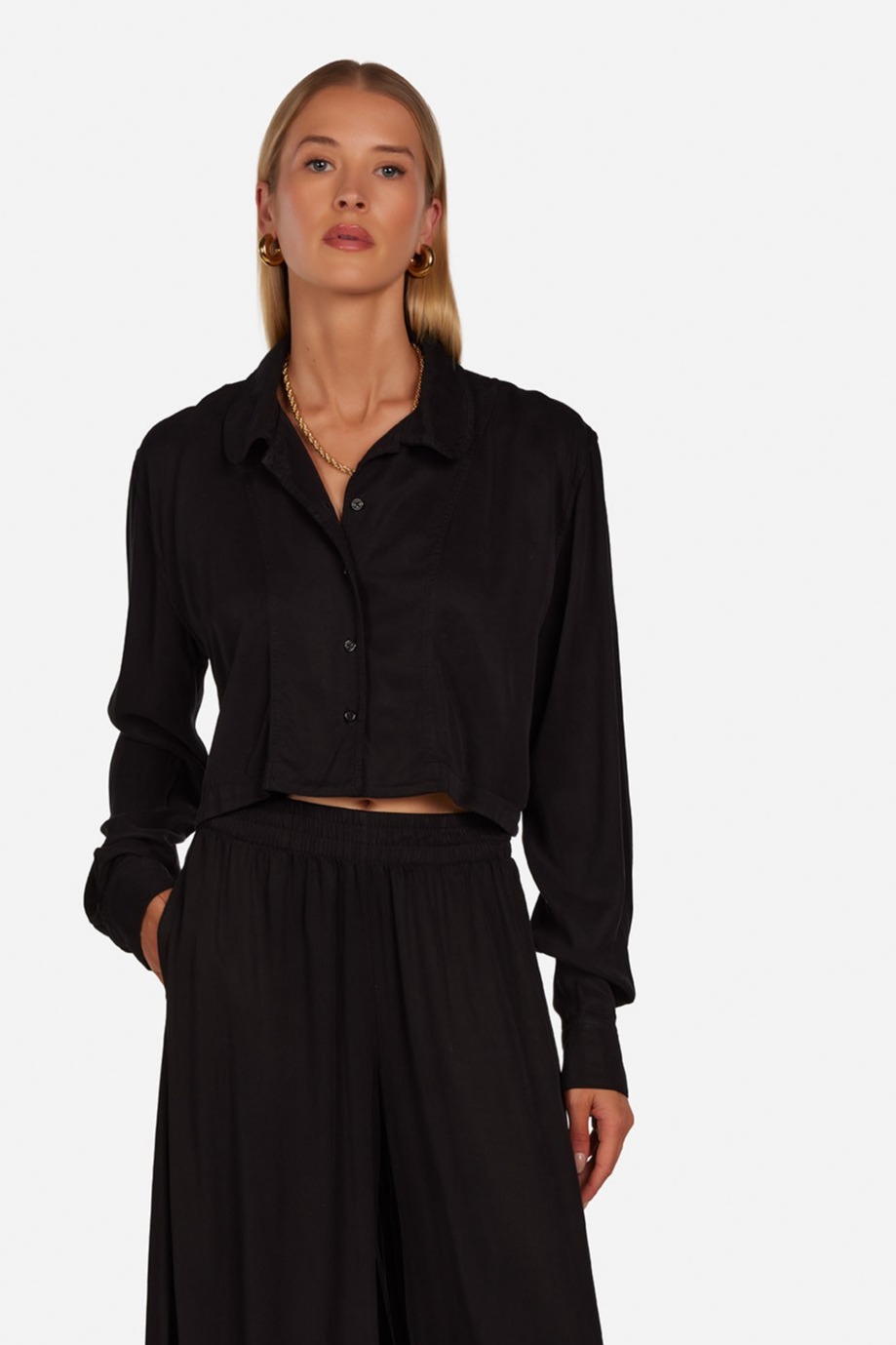 Ignatius Club Collar Button Shirt