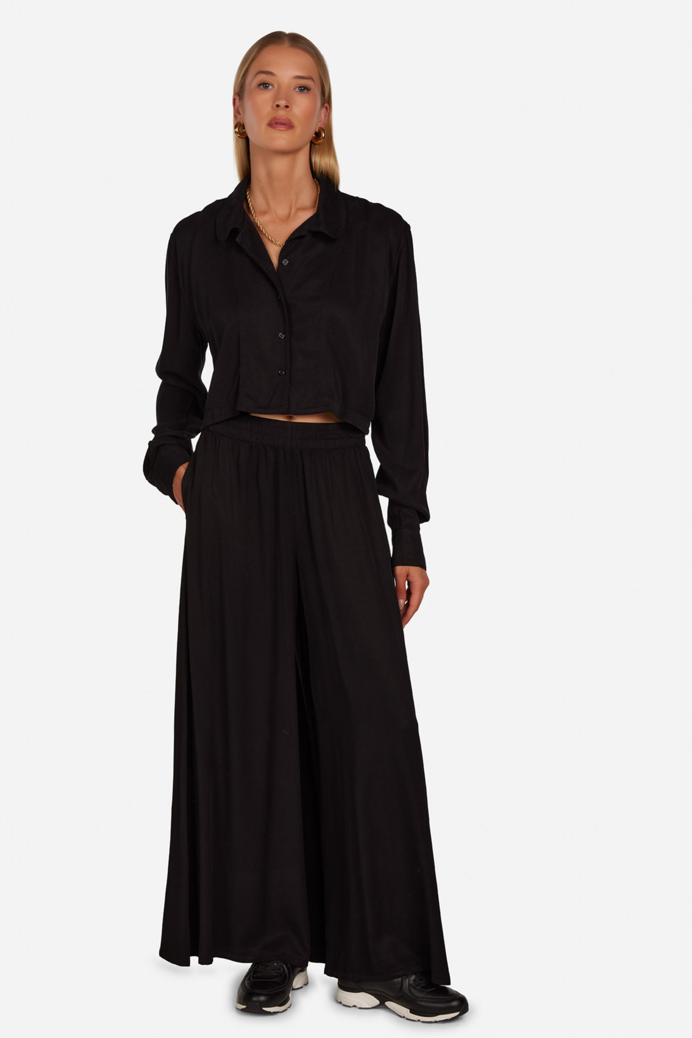 Michael Lauren Berringer Wide Leg Pant