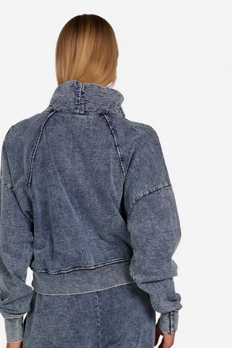 Mortimer Raglan Half Zip Sweatshirt