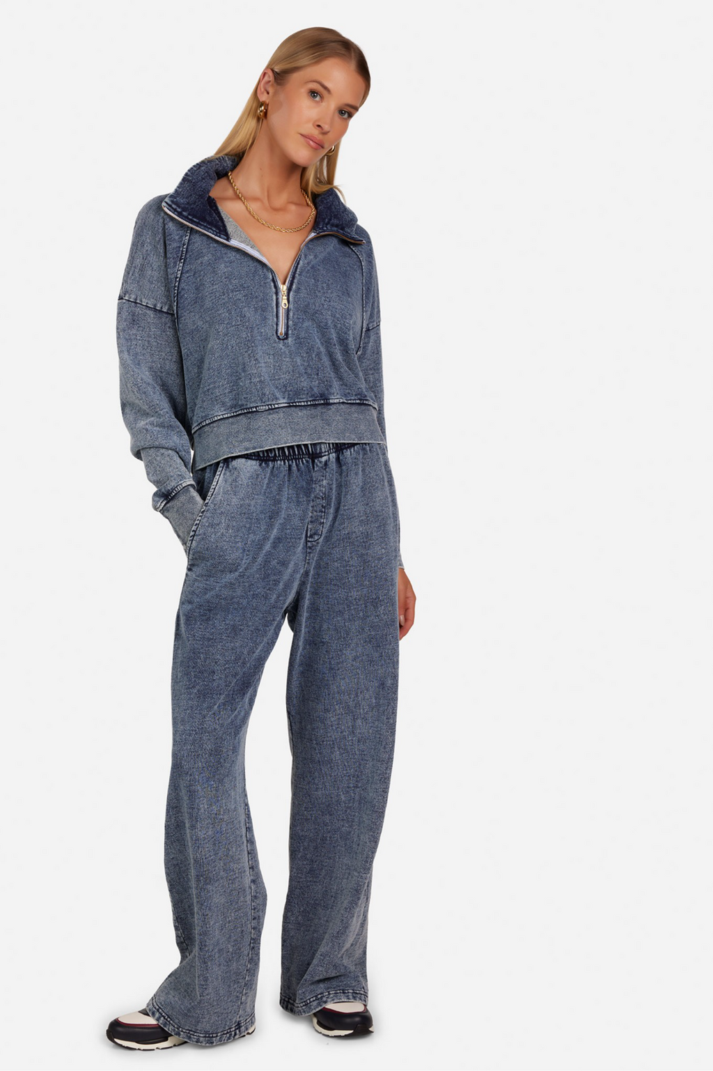 Mortimer Raglan Half Zip Sweatshirt