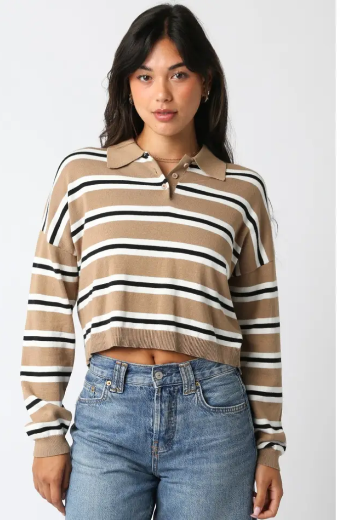 Kailey Stripe Top