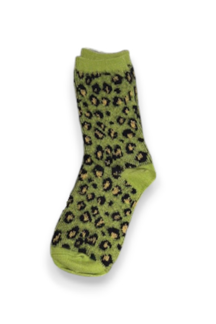 Leopard Print Lightweight Thick Socks