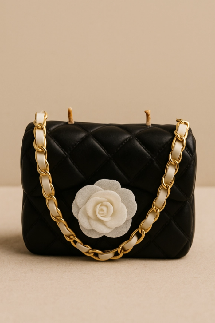 Petite Couture Collection Purse Candle