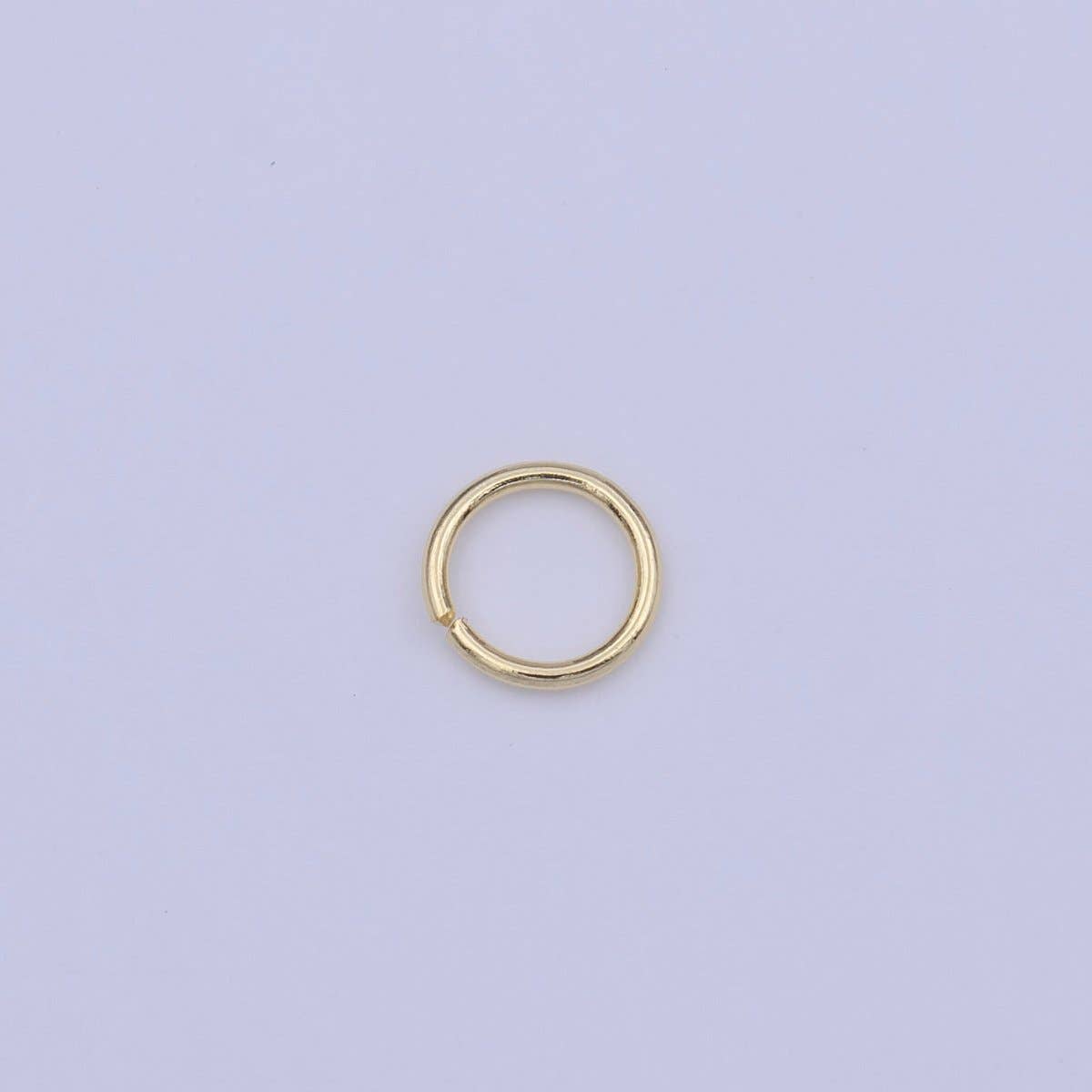 16K Gold Filled 5mm x 0.6mm Assorted Open Jump Ring Jewelry Supply | B-605