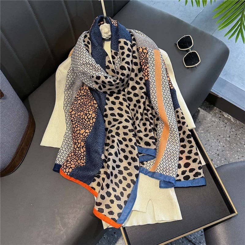 Printed   Square Scarf