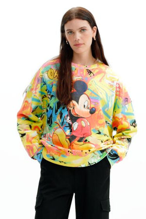 Oversize Mickey Mouse sweatshirt