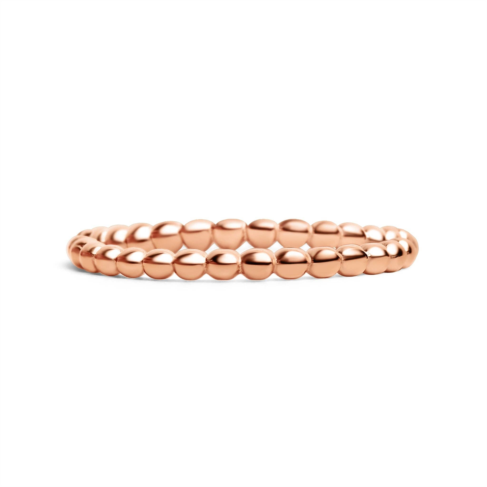 Stainless Steel Beaded Spacer Ring