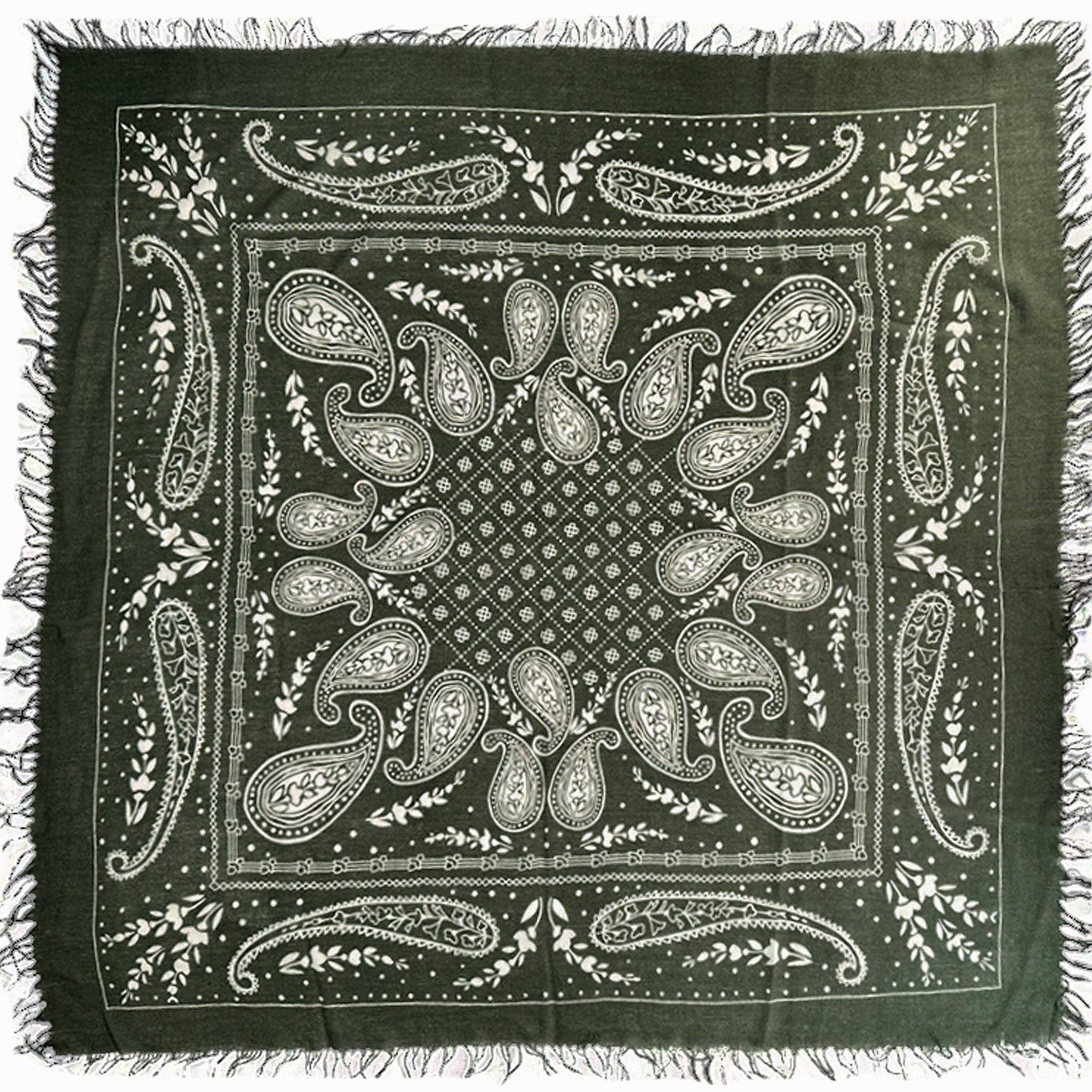 Cashmere Paisley Scarf