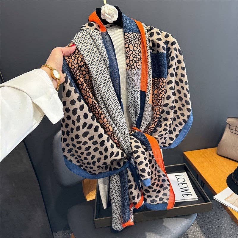 Printed   Square Scarf