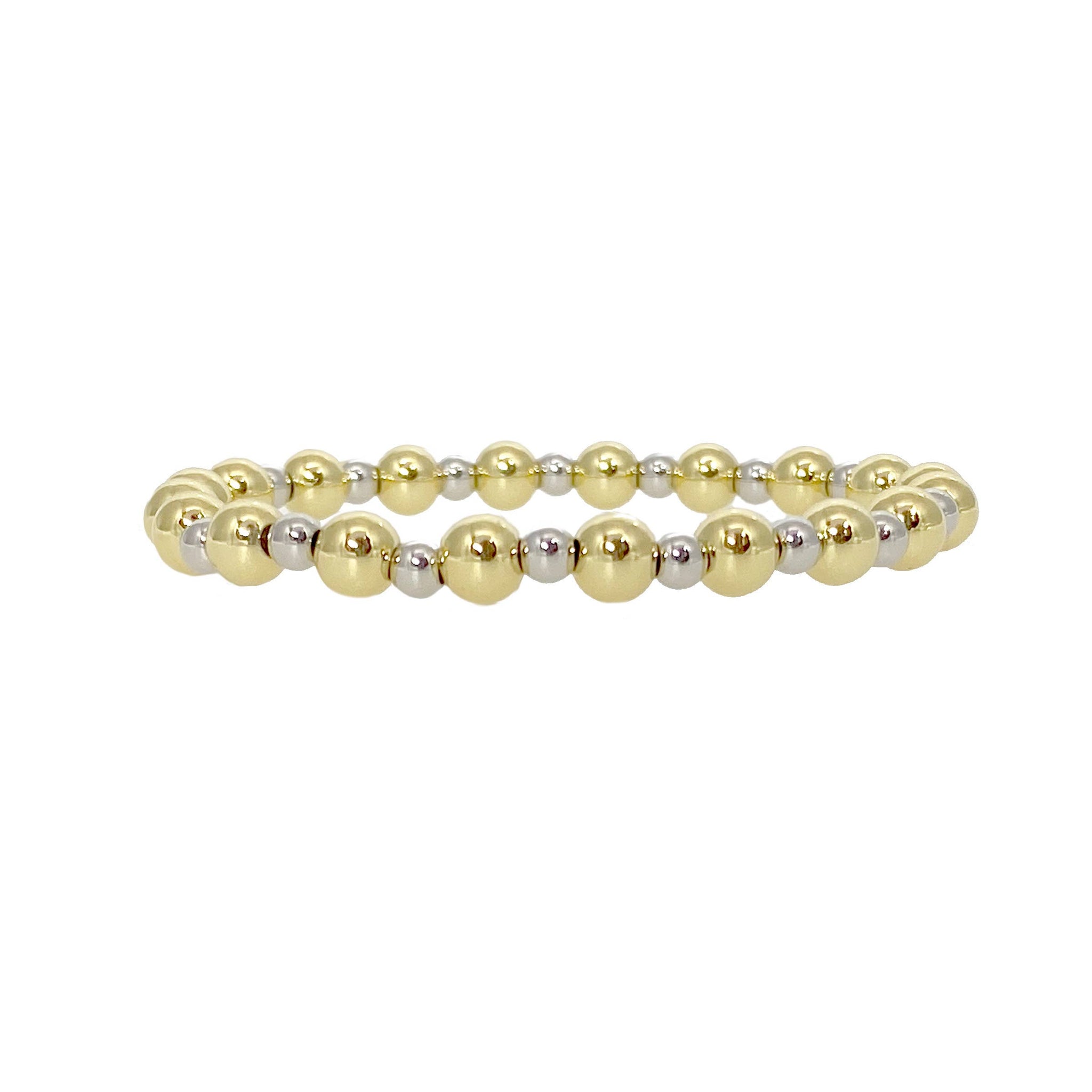 Stacy Plain Beaded Stretch Bracelet