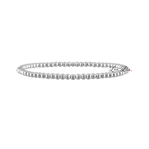 Build Your Own Stack Of Beaded Bracelets Made with Elastic