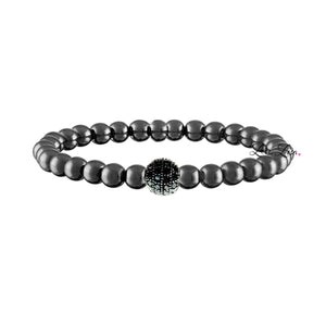 Camryn's Stretch Pave Ball Bracelet