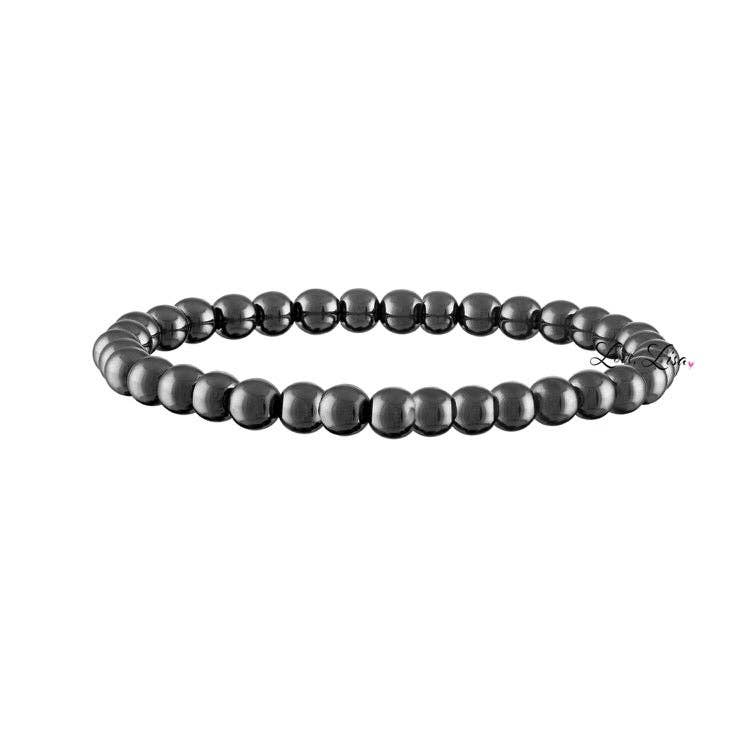 5mm Gold and Silver Beaded Bracelet
