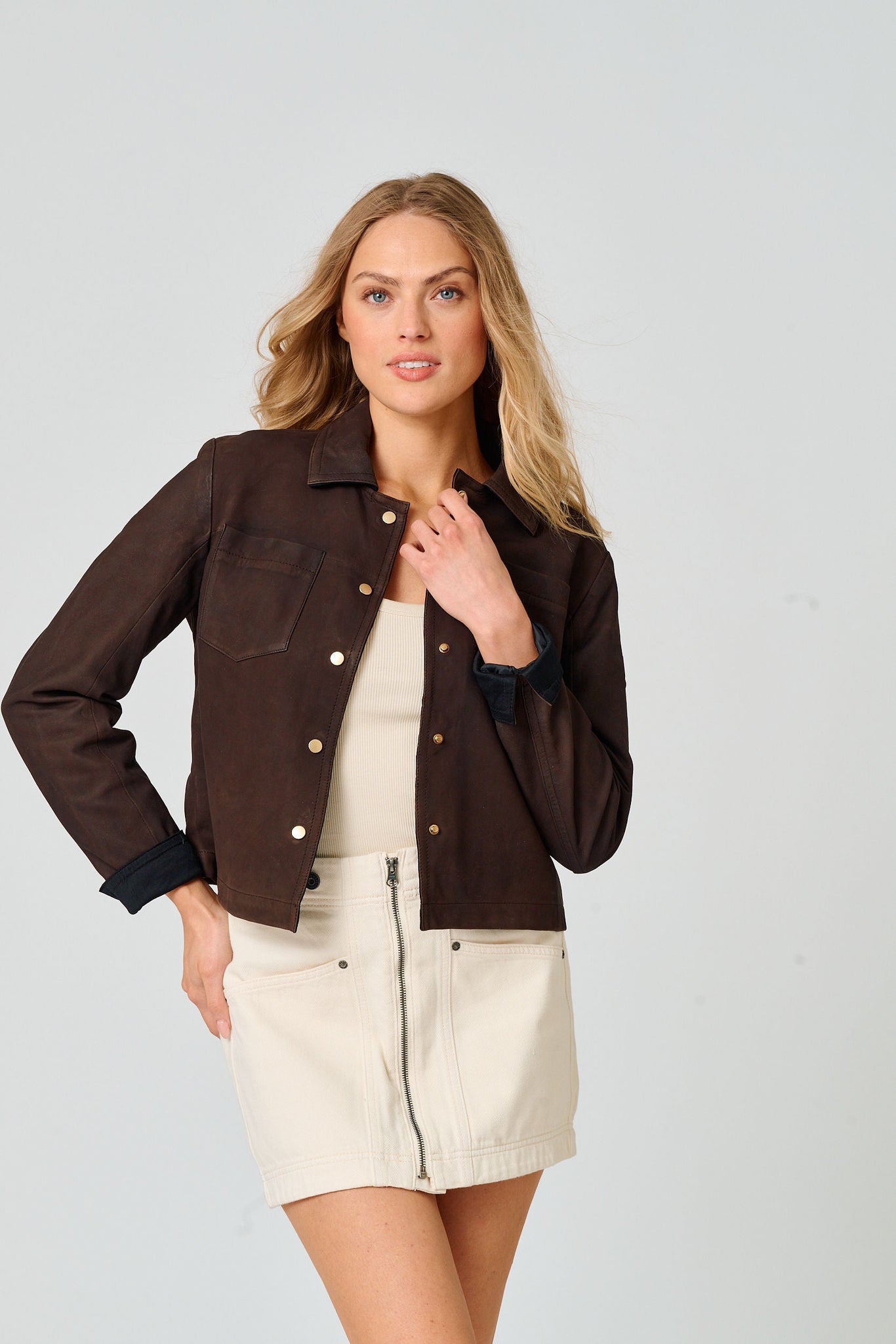 Lefei 2 RF Leather Jacket – Gisele Tune Clothing