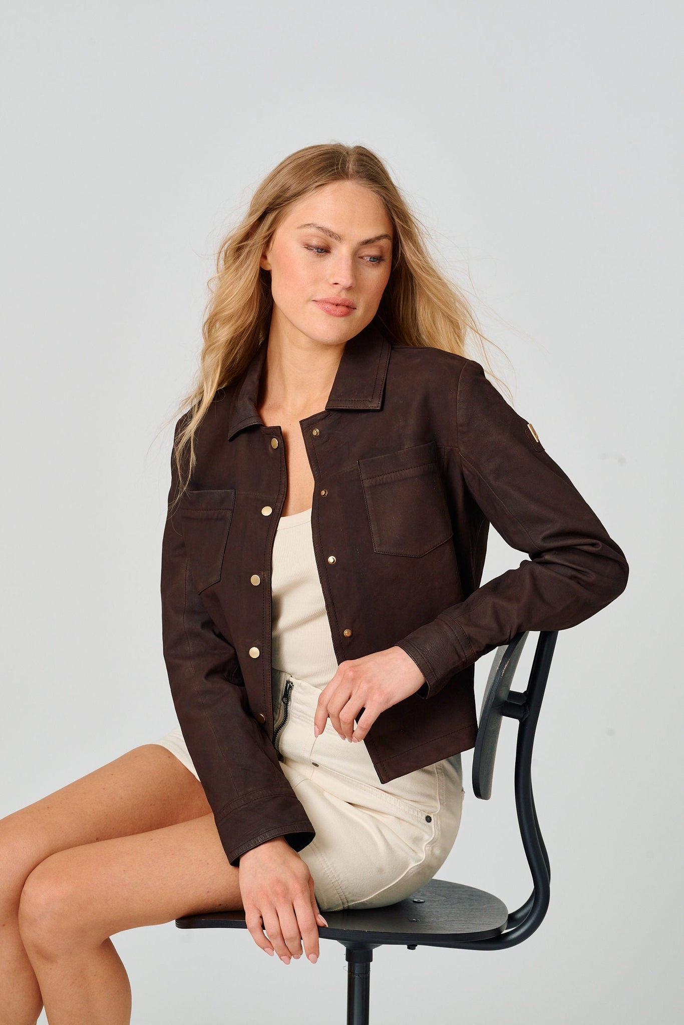 Lefei 2 RF Leather Jacket – Gisele Tune Clothing