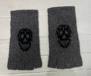 Skull Casmere Glove