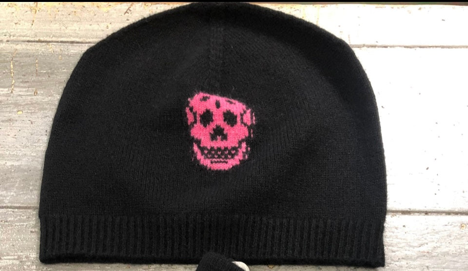 Skull Cashmere Beanie