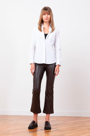 LEO Pleather Brown