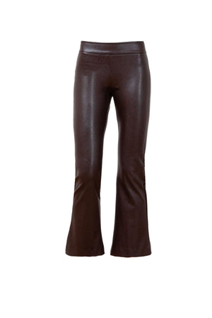 LEO Pleather Brown