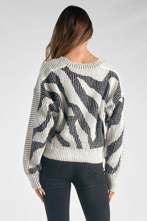 Sweater Crew Neck Printed