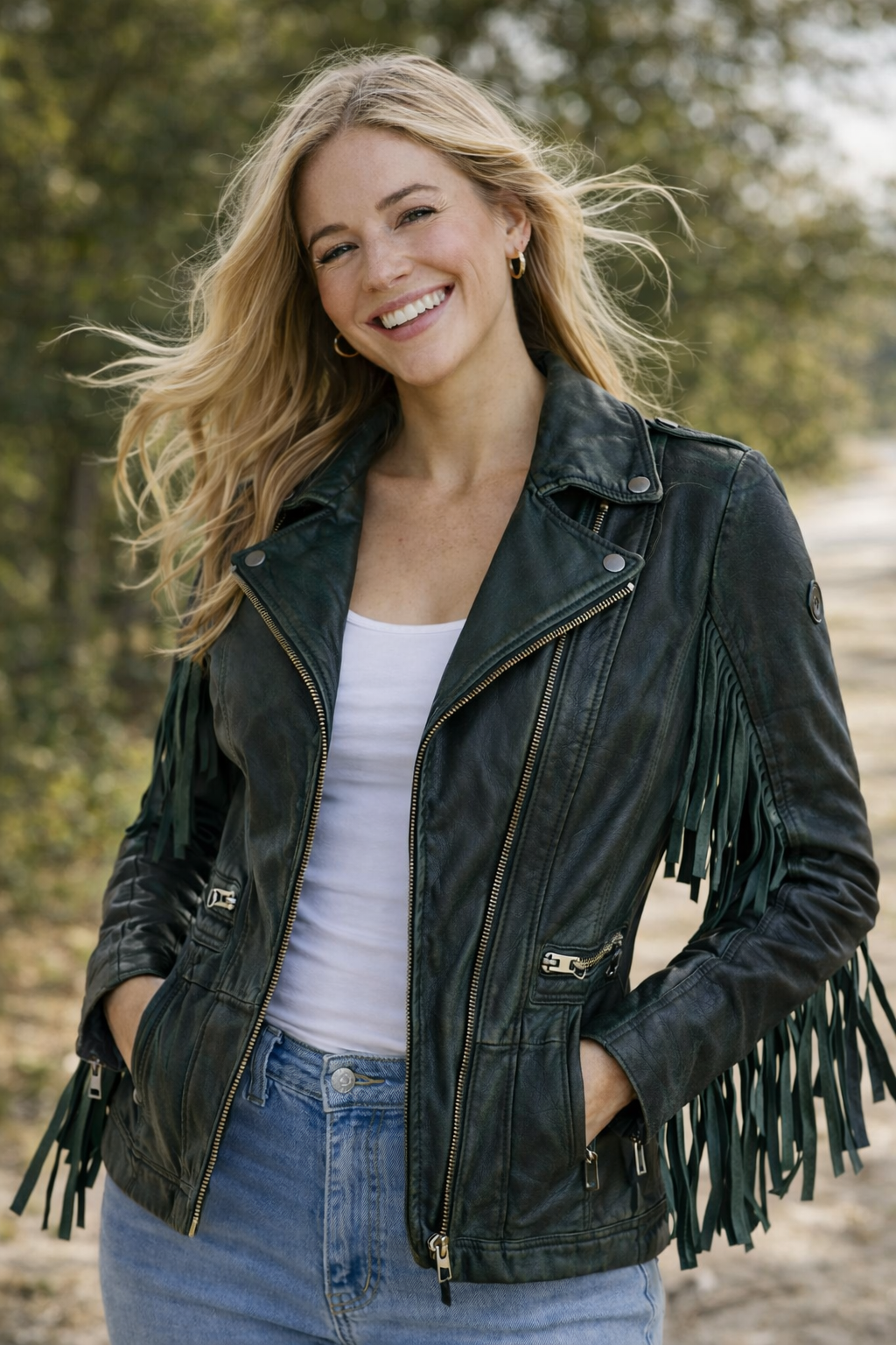 ジャケット・アウター ZOE Liquid V Jacket Zoe RF Leather Jacket – Gisele Tune Clothing