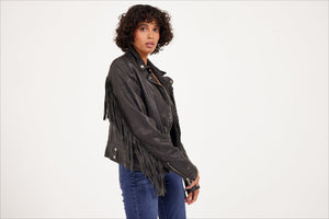 Zoe RF Leather Jacket – Gisele Tune Clothing
