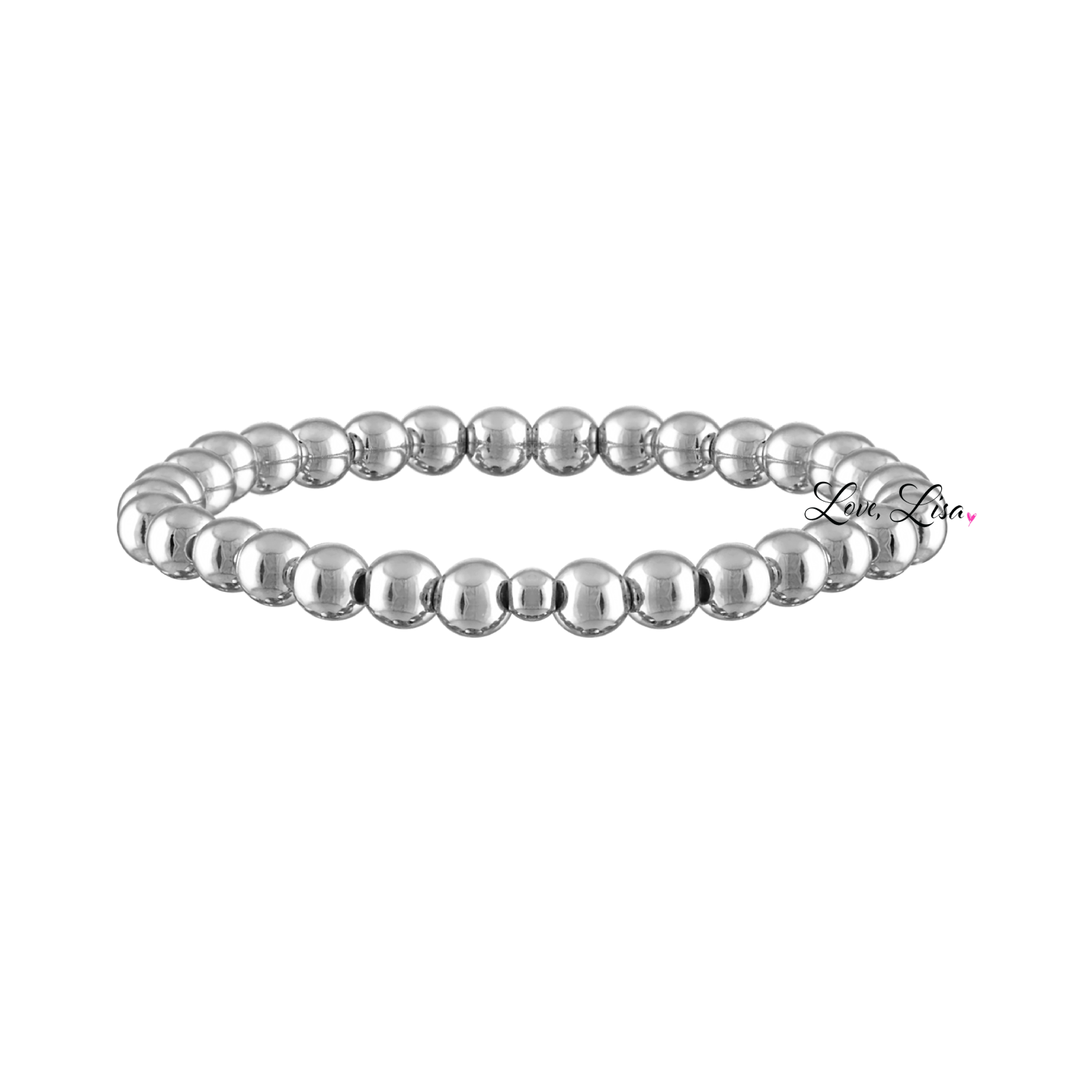 Build Your Own Stack Of Beaded Bracelets Made with Elastic