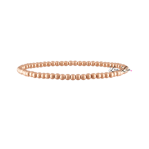 Build Your Own Stack Of Beaded Bracelets Made with Elastic