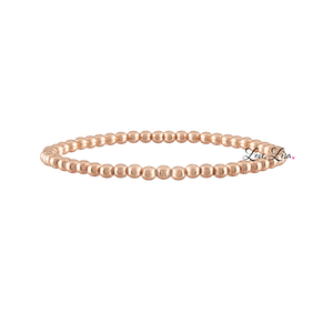 Build Your Own Stack Of Beaded Bracelets Made with Elastic