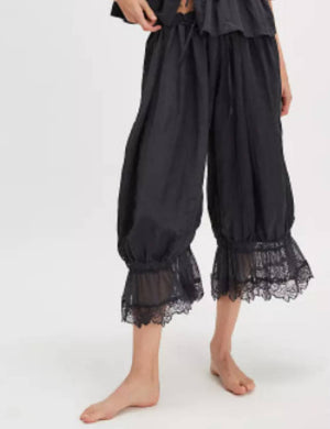 Ladies V-Neck Lace String Tie Pants SKP51298